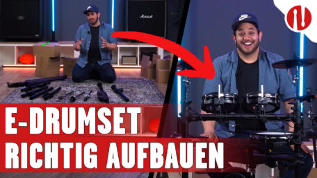 E-Drum Aufbau leicht gemacht