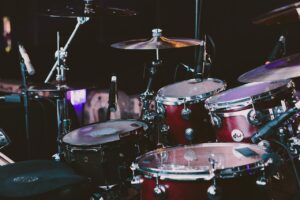 Erster Gig am Drumset