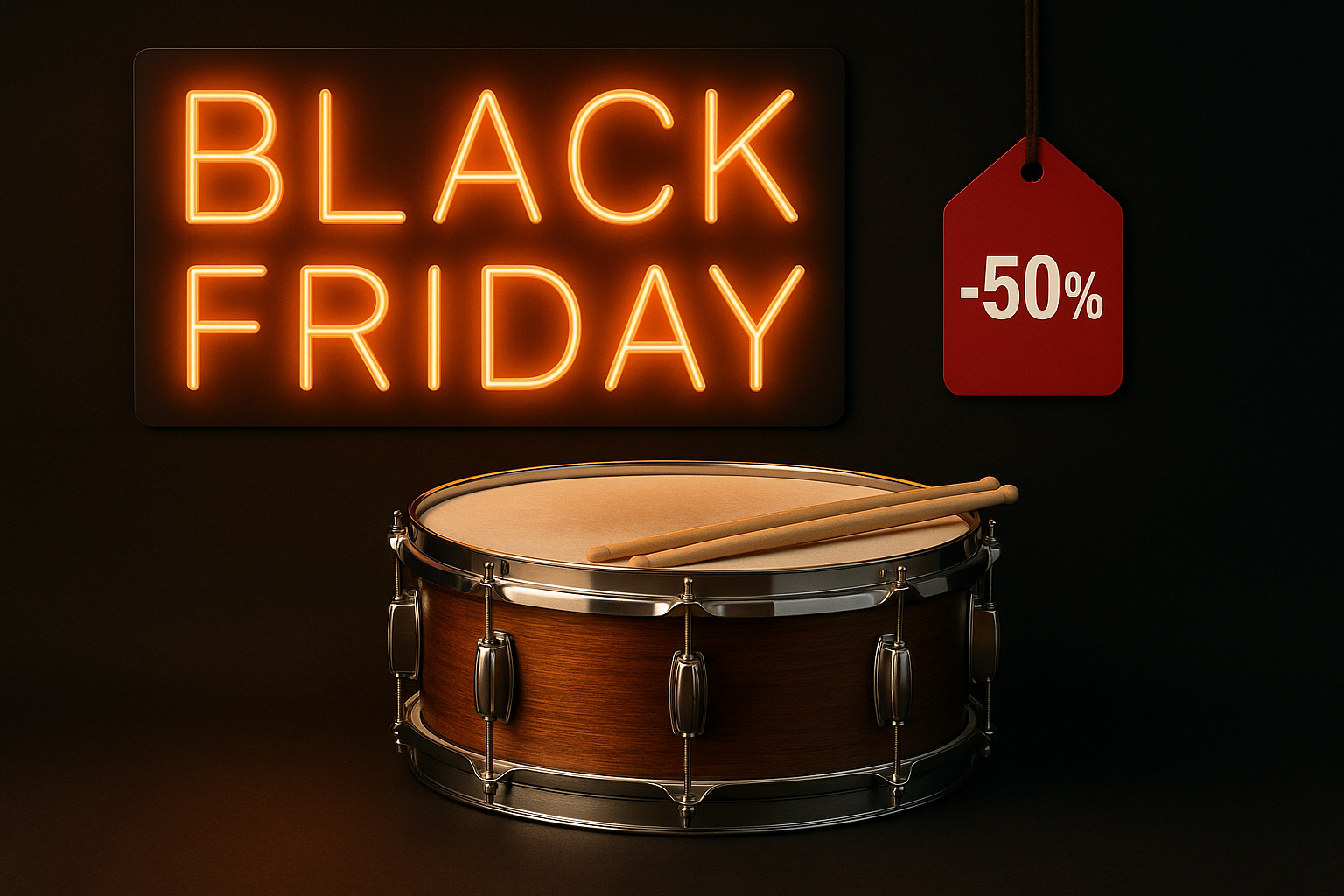 Black Friday 2025 Drums