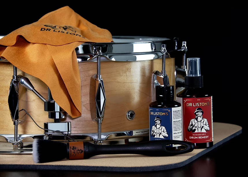 Dr. Liston’s: Reiniger und Politur für Becken u. Drums im Test