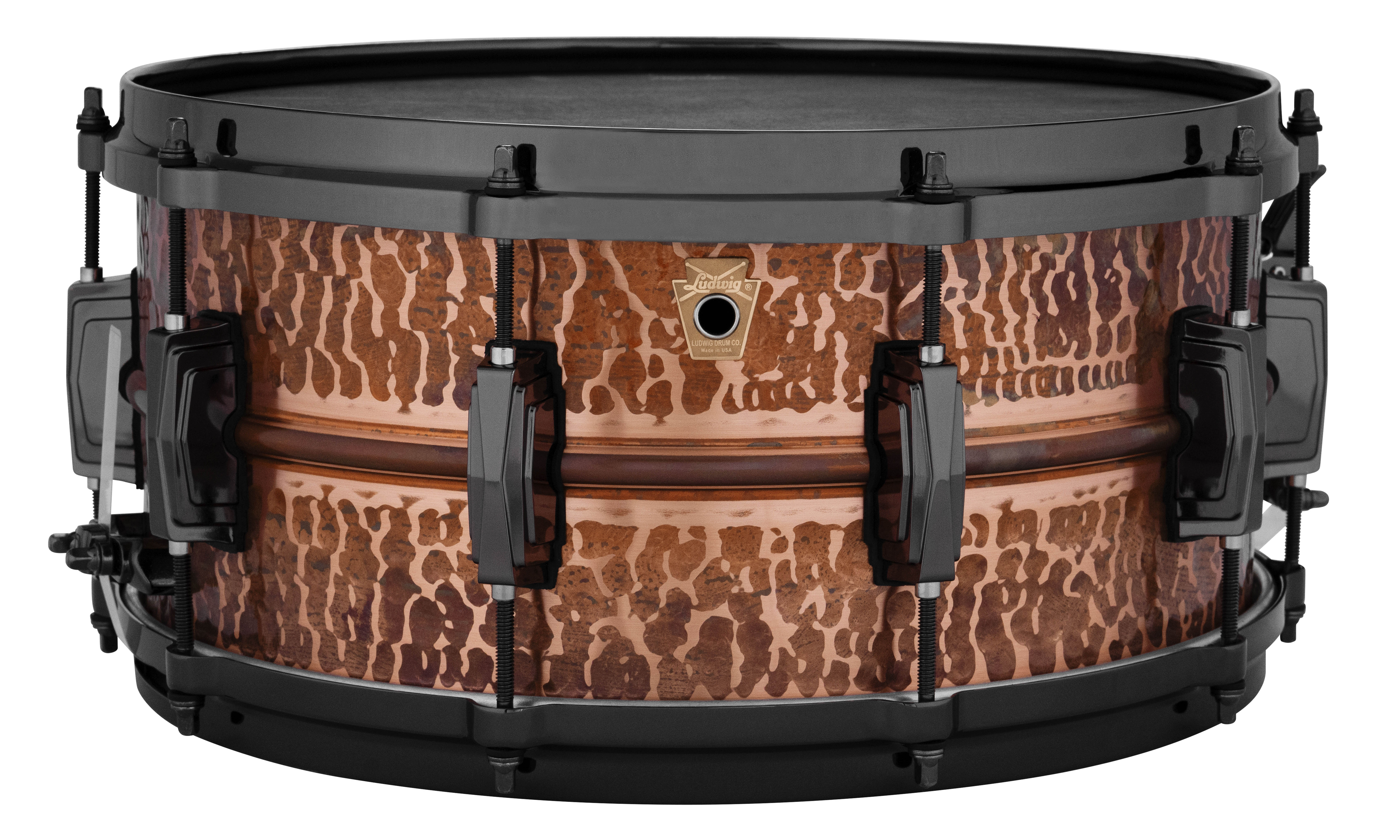 Ludwig Copper BLK Hammered Snare 14″ x 6,5″ – Was können wir erwarten?