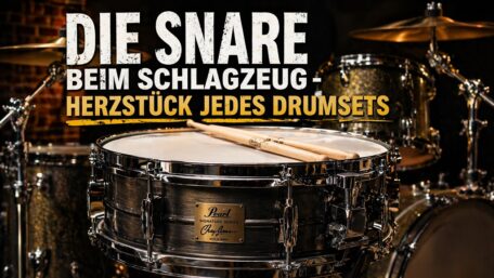 Die Snare ist wichtiger Bestandteil des Schlagezeug