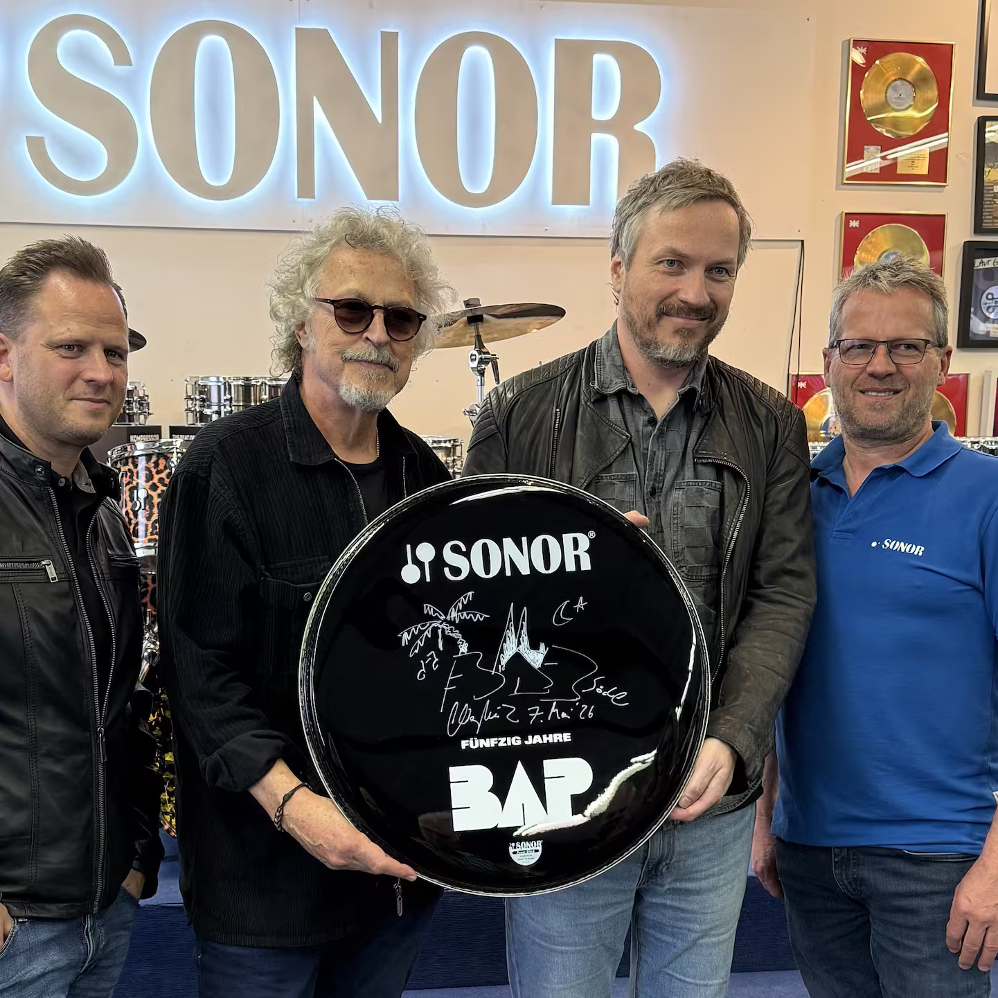 SONOR mit Wolfgang Niedecken