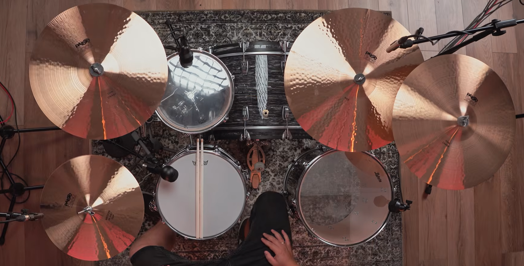 Paiste 2002 Black Label Edition im Test: 55 Jahre Rockgeschichte